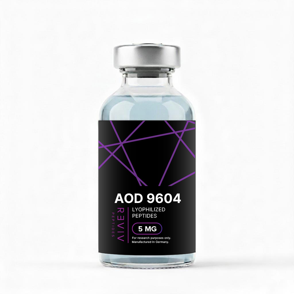 AOD-9604 5mg research peptide vial