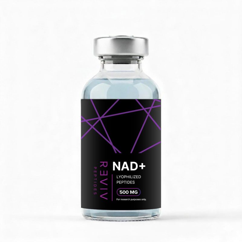 NAD+ research peptide vial