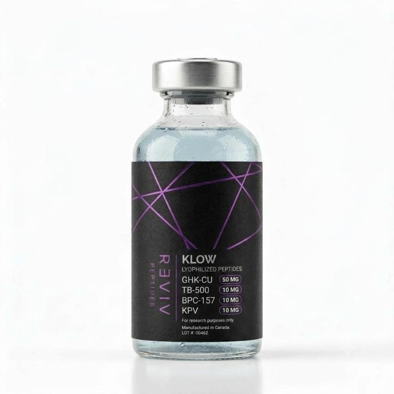 klow peptide bottle